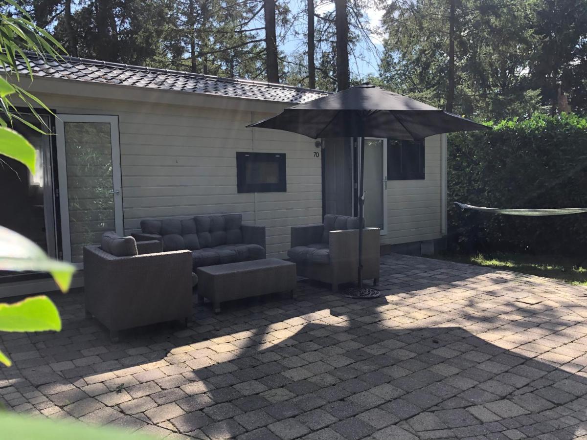 Vrijstaand Chalet In Bospark Villa Hattemerbroek Kültér fotó
